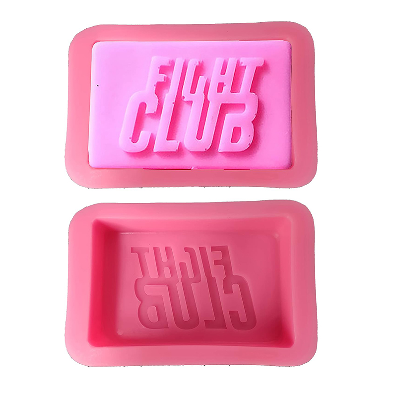 Bath Bomb Mold - قتال نادي الصابون قالب من السيليكون