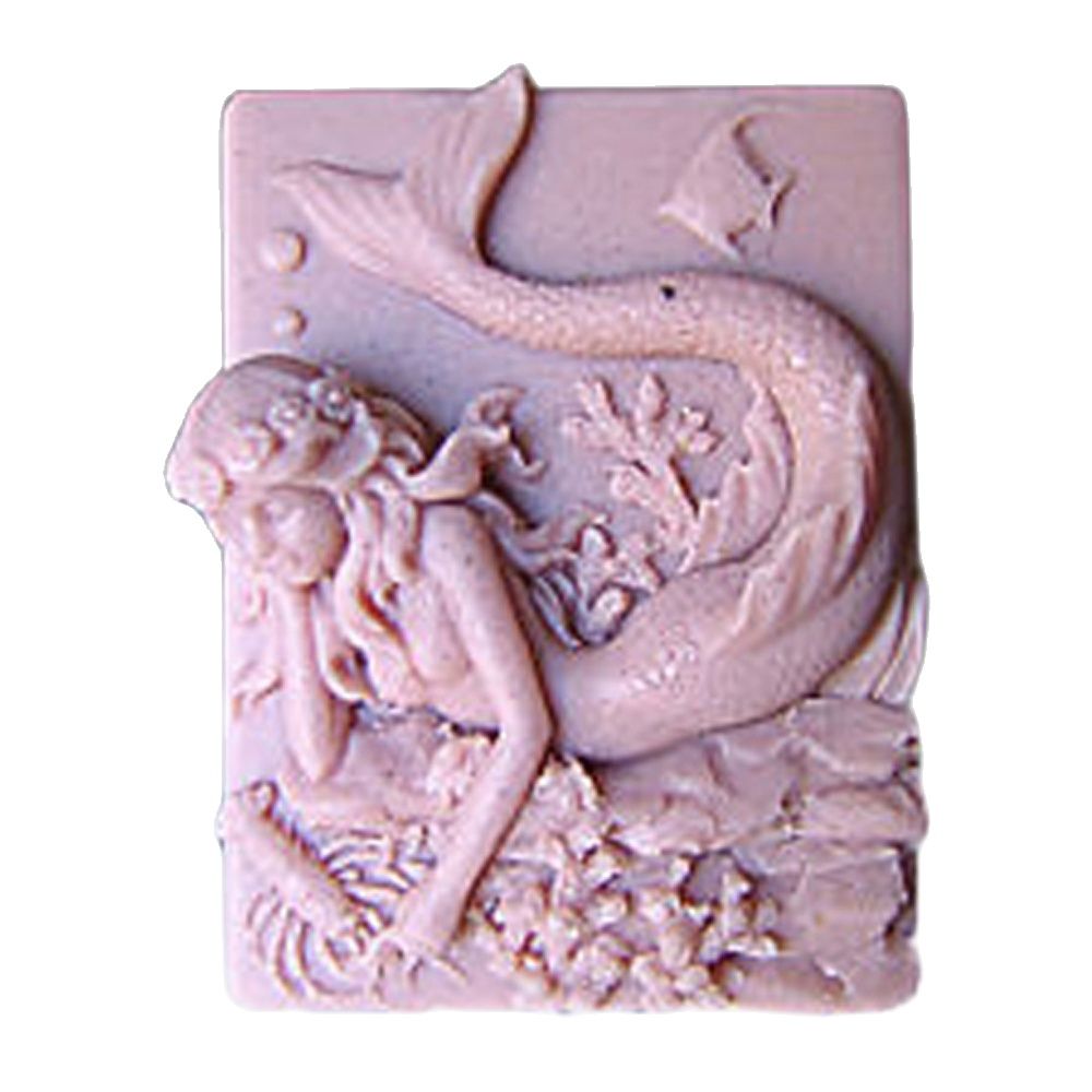 Bath Bomb Mold - قوالب سيليكون على شكل حورية البحر