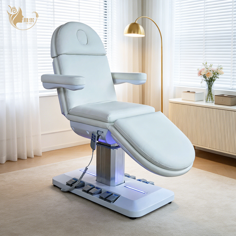Spa Wellness And Beauty - سرير تجميل وتدليك الرأس بتصميم جديد،