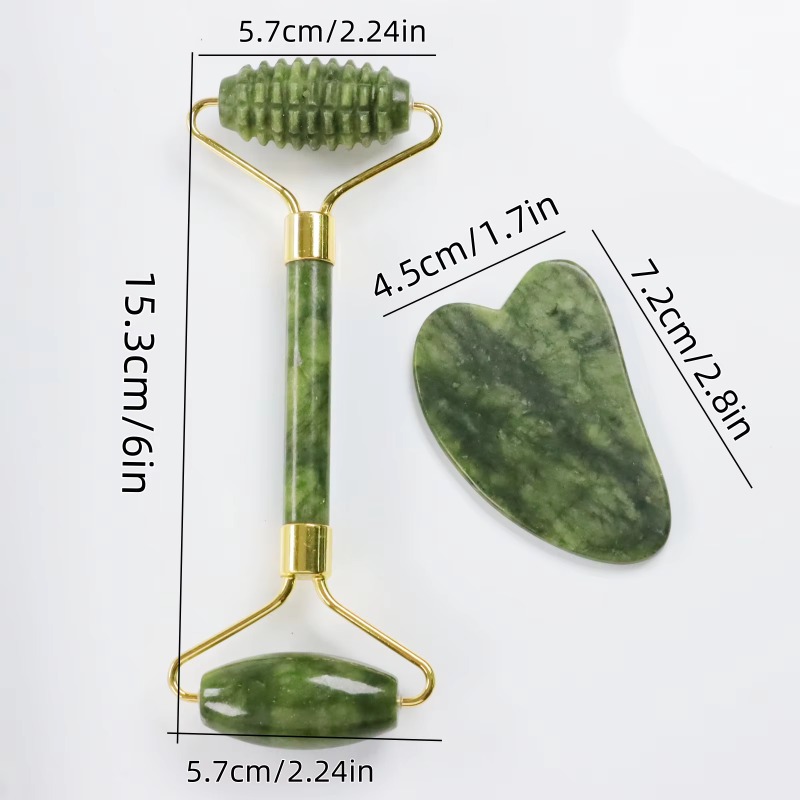 مجموعة أسطوانة اليشم وغوا شا م - مراجعة Jade Roller Stone وسعره