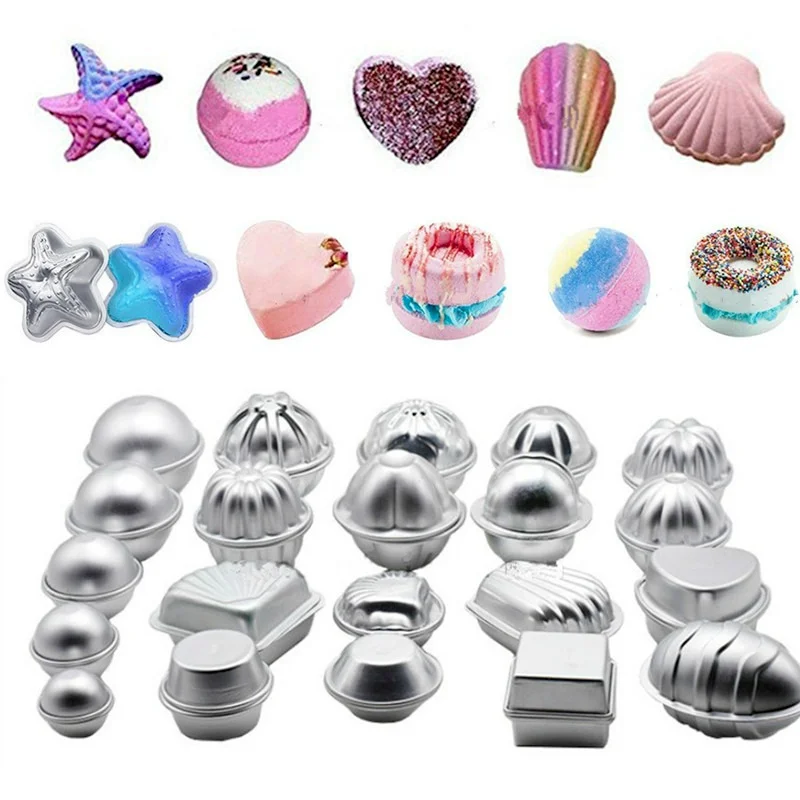 1 زوج قوالب قنبلة الاستحمام سب - مراجعة Bath Bomb Mold وسعره