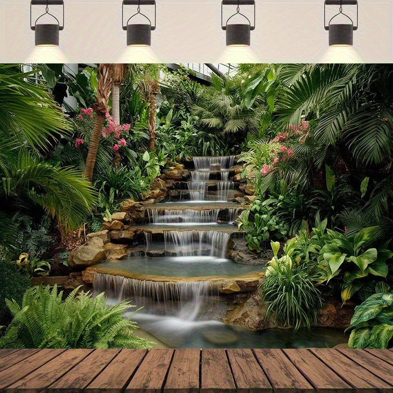 لوحة جدارية لمنظر شلال في الحد - مراجعة Spa Wellness Nature وسعره