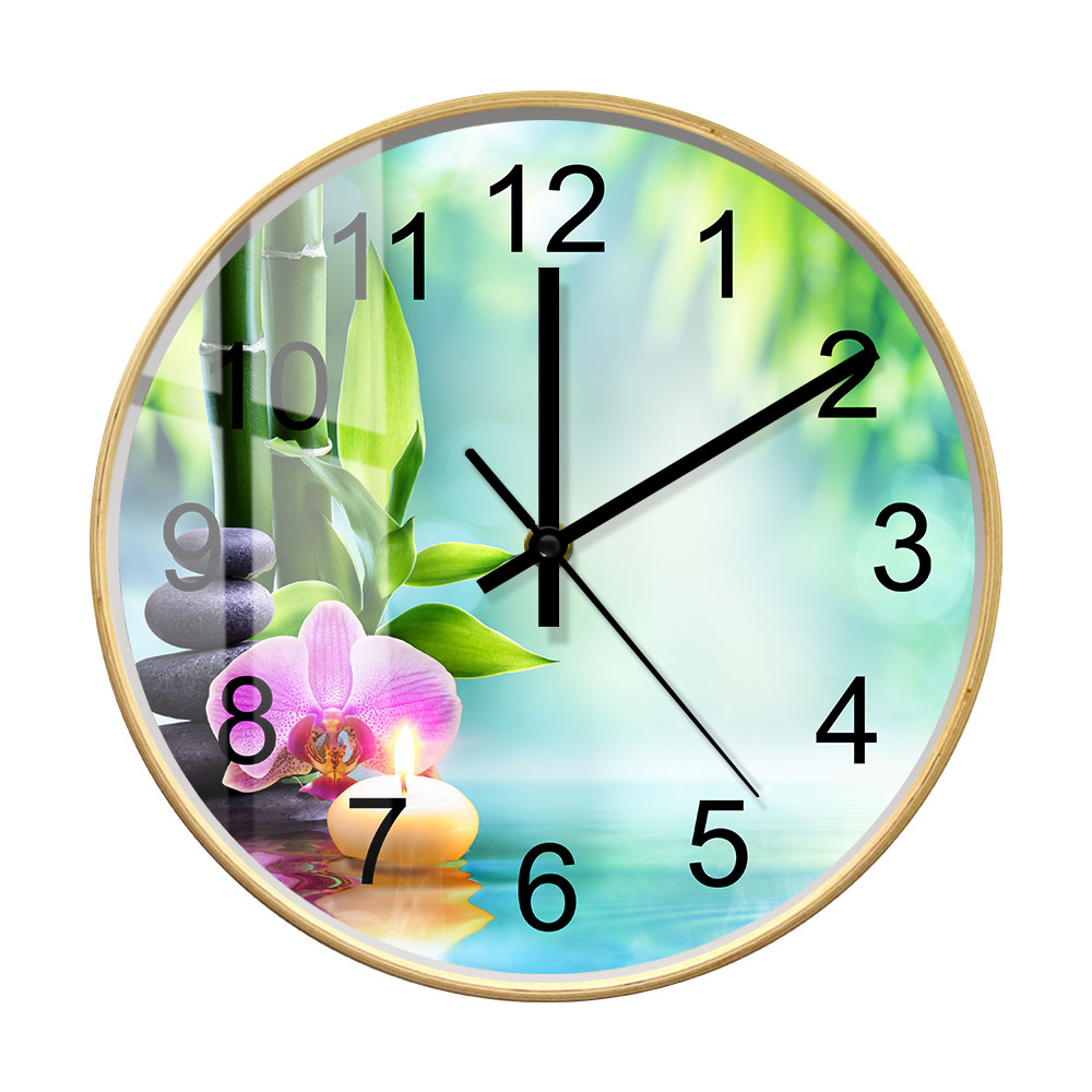 ساعة حائط صامتة من أحجار زن عل - مراجعة Wellness Spa And Massage وسعره