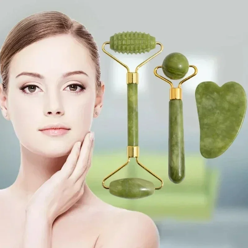 أداة تدليك الوجه والجسم من حجر - مراجعة Jade Roller Stone وسعره
